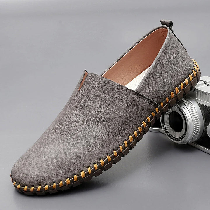 Mocassins de pele Santorini