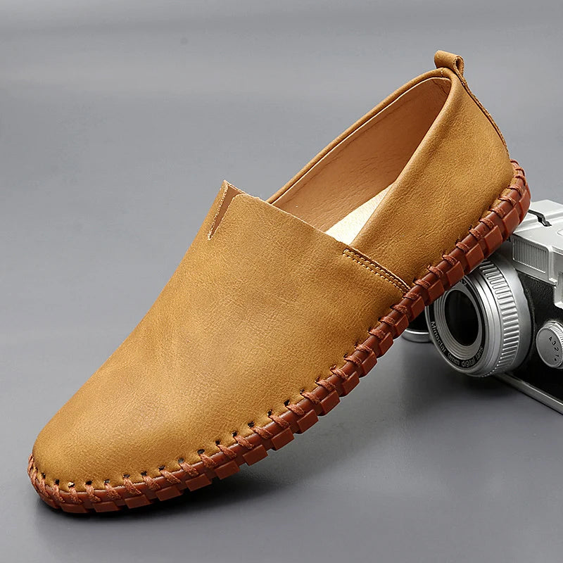 Mocassins de pele Santorini