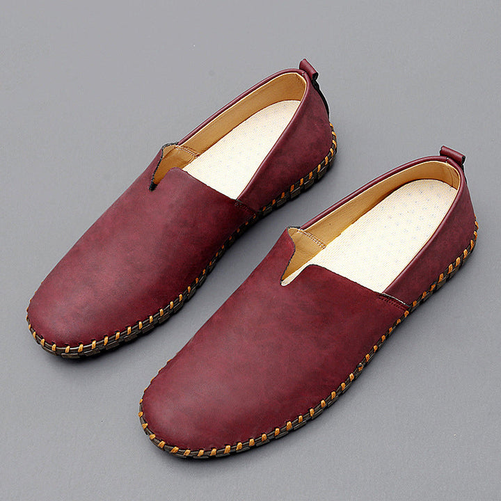 Mocassins de pele Santorini