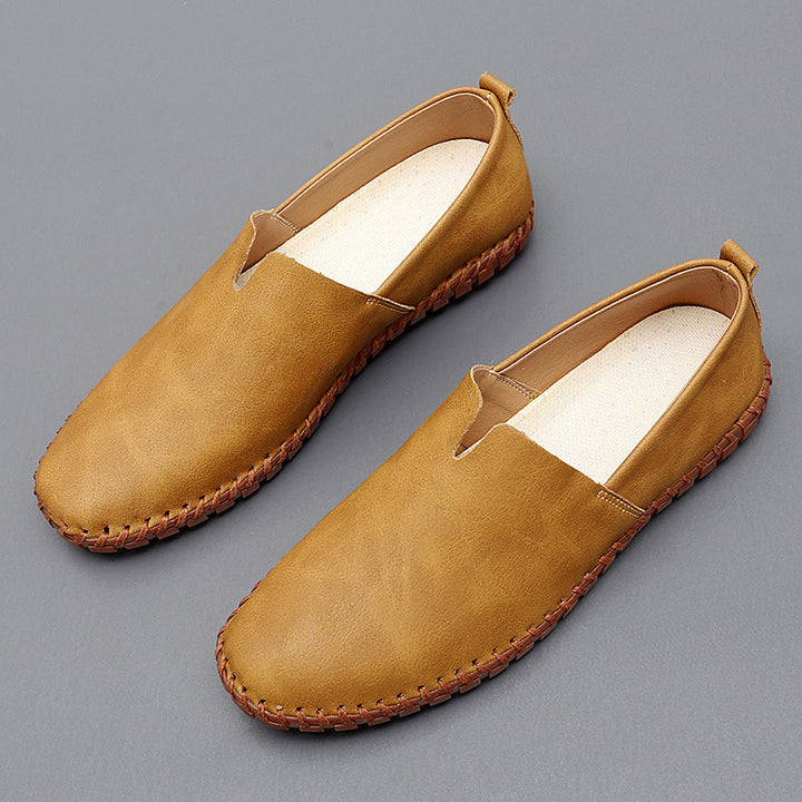 Mocassins de pele Santorini