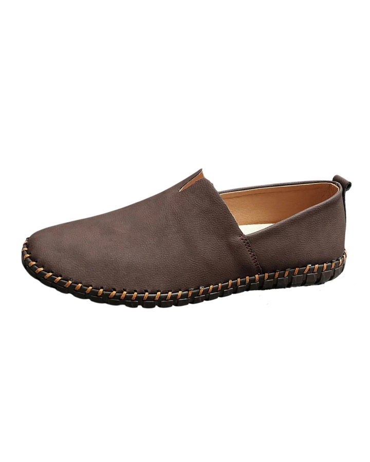 Mocassins de pele Santorini