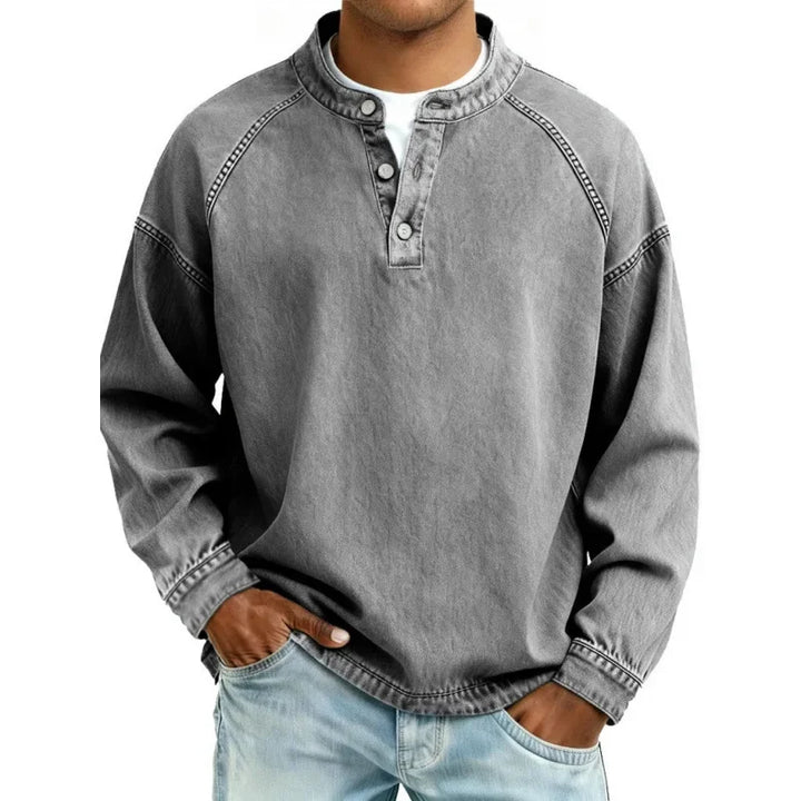 Stanley | T-shirt Henley Vintage