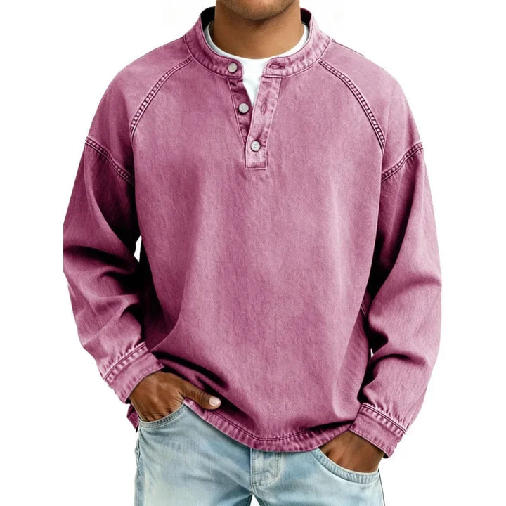 Stanley | T-shirt Henley Vintage