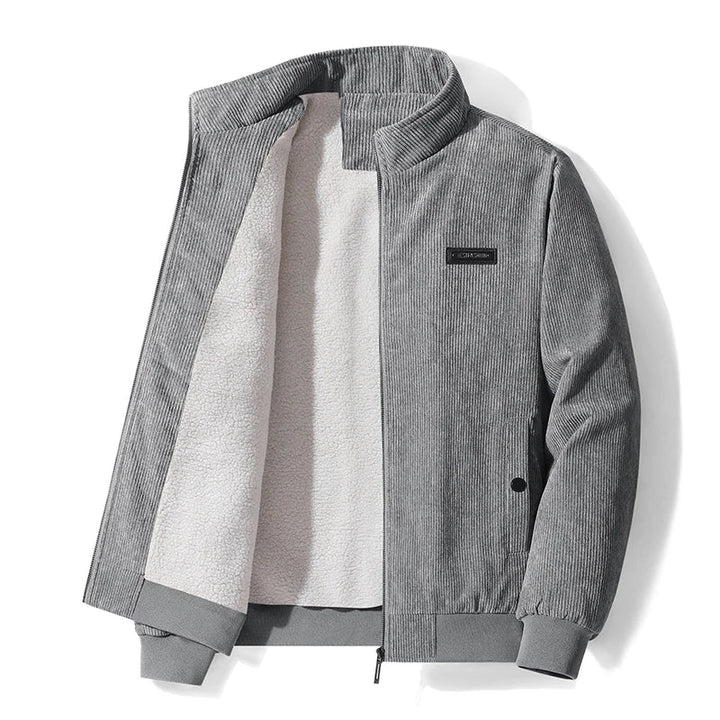Udo | Jacket with drawstring and fleece lining
