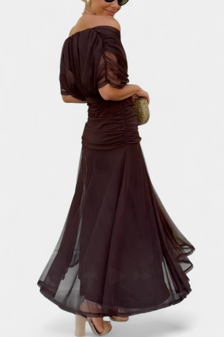 Alondra | Colourful V-neck long dress