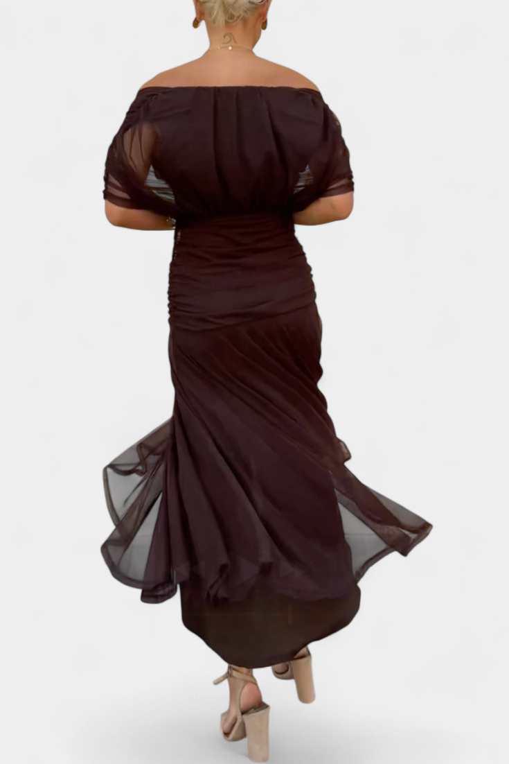 Alondra | Colourful V-neck long dress