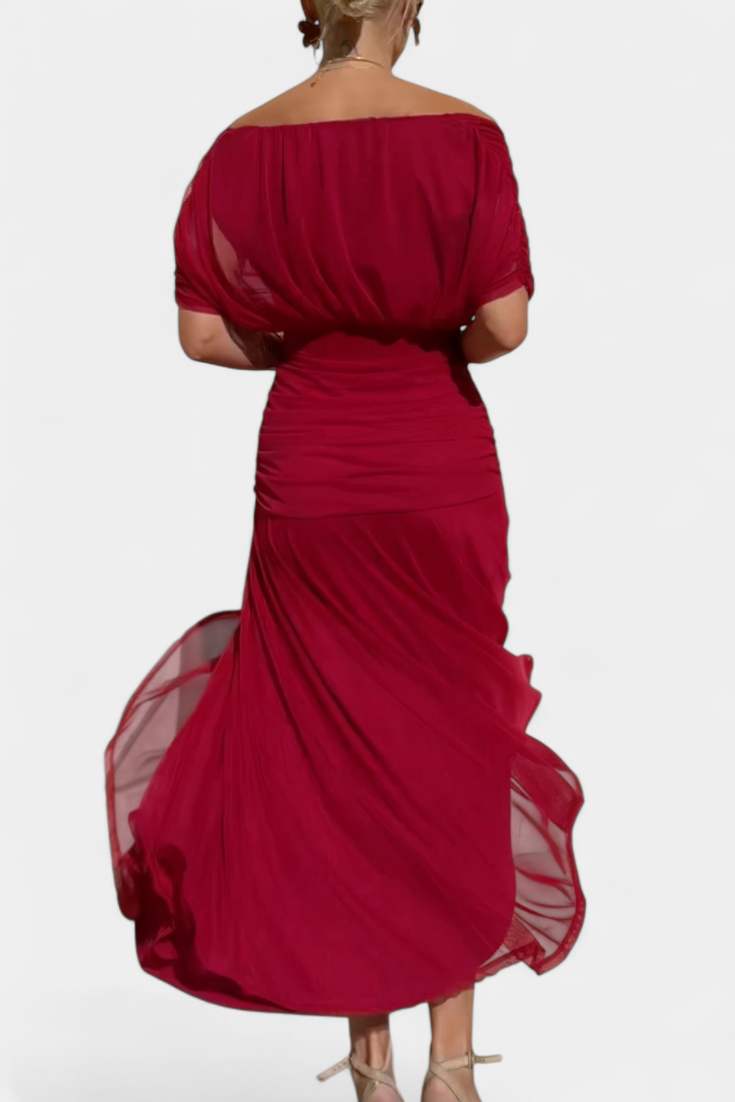 Alondra | Colourful V-neck long dress