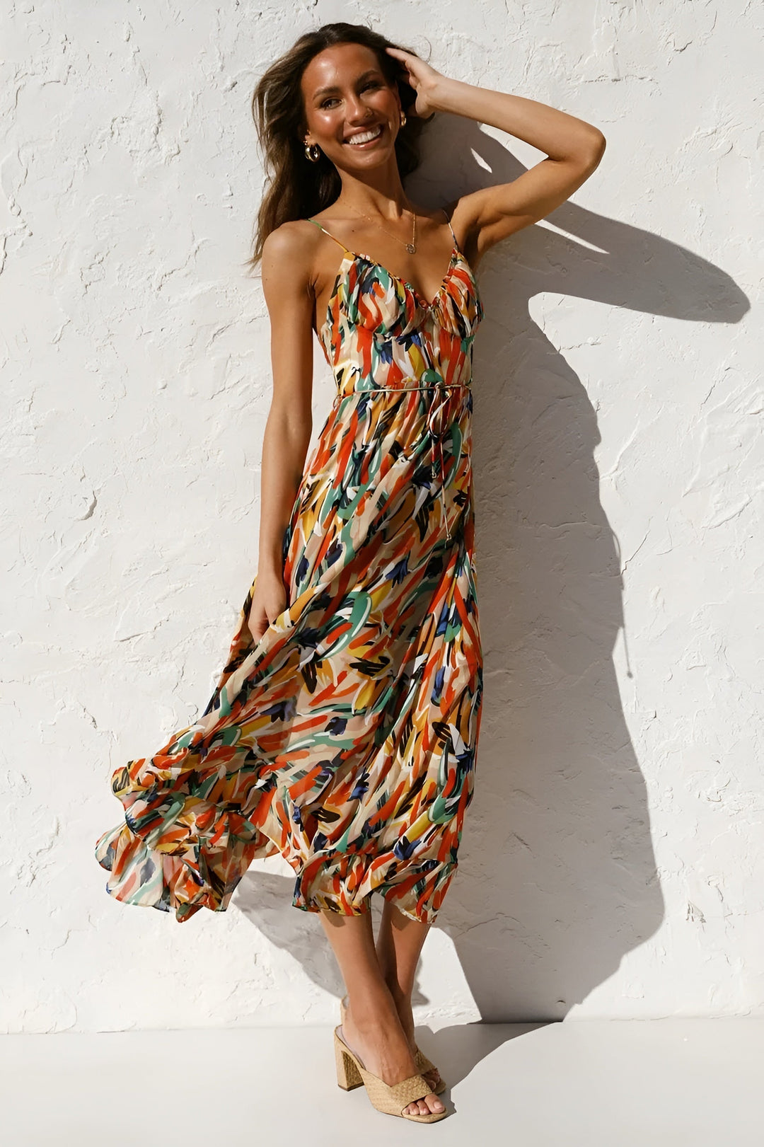 Evelina | Vestido elegante e colorido