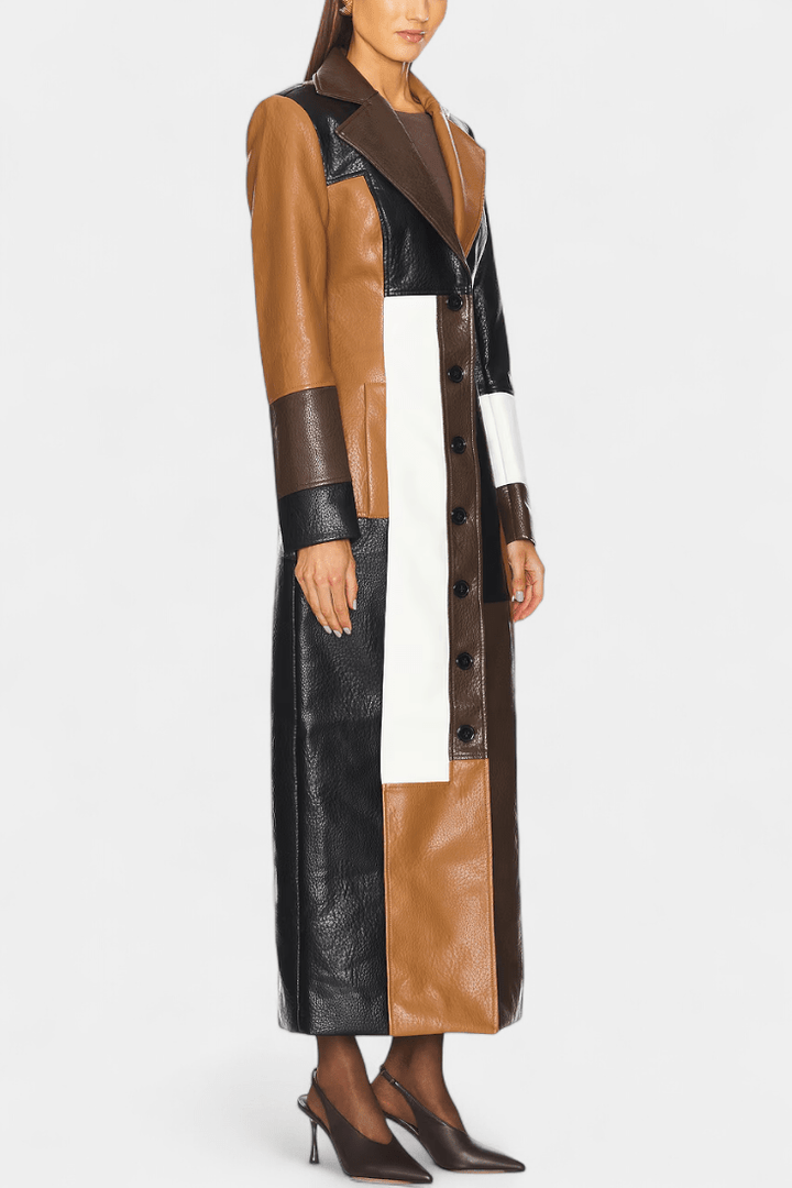Solveig | Gabardina em Patchwork