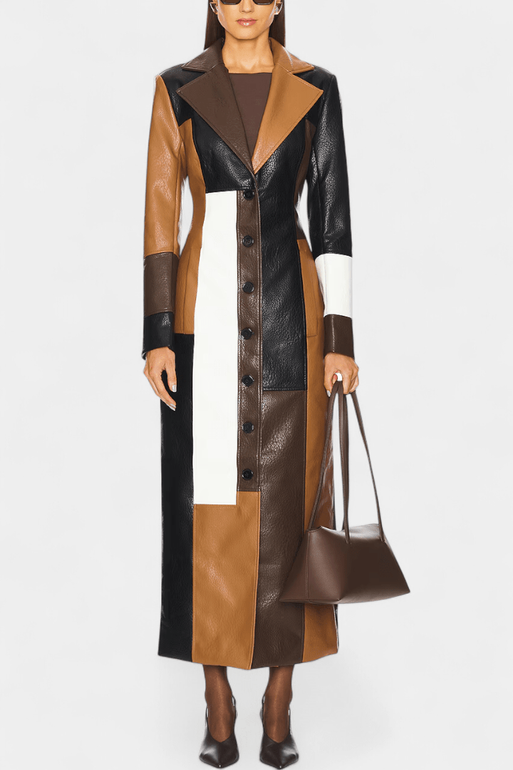 Solveig | Gabardina em Patchwork