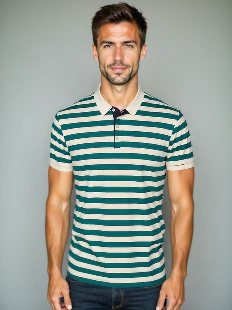 Sten™ | Polo de Verão às Riscas