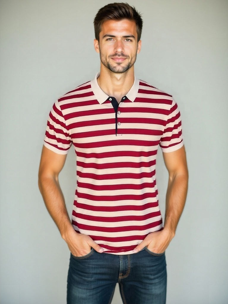 Sten™ | Polo de Verão às Riscas