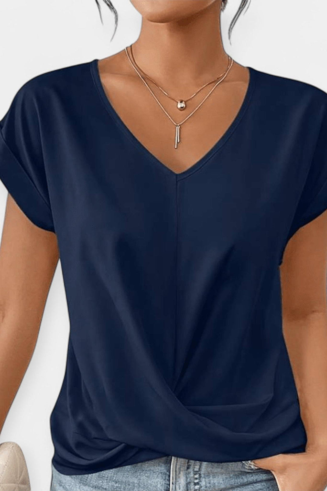 Stine | Blusa com decote em V