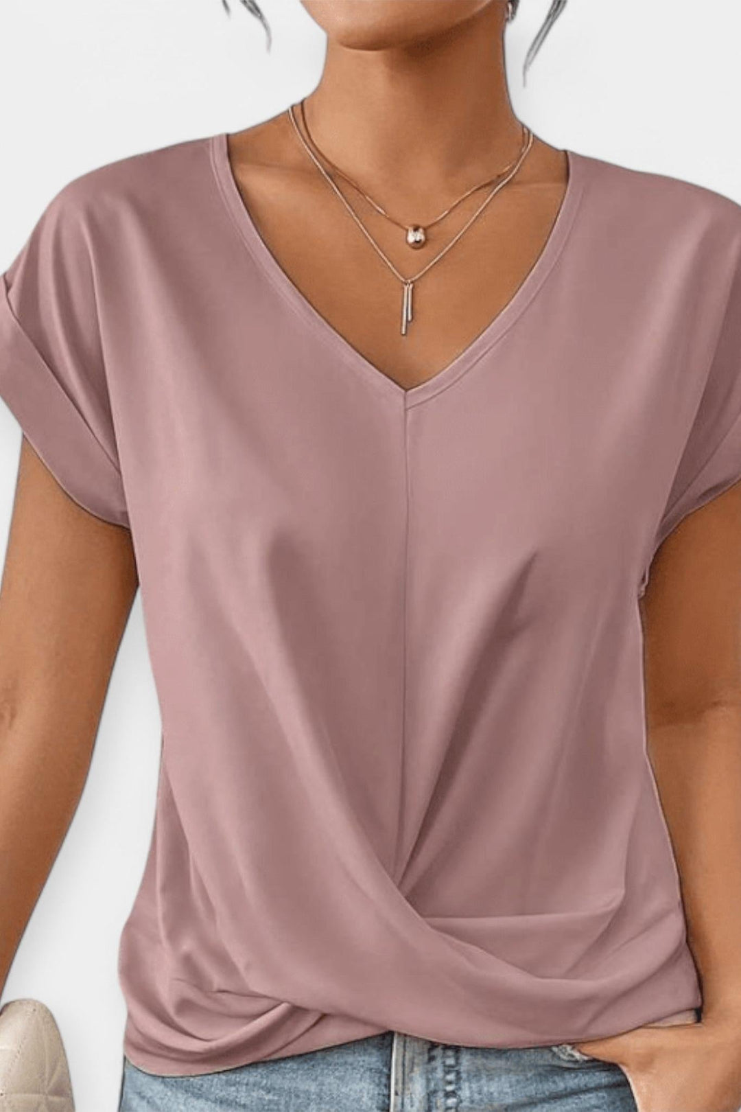 Stine | Blusa com decote em V