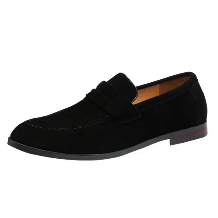 Mocassins de camurça para o verão