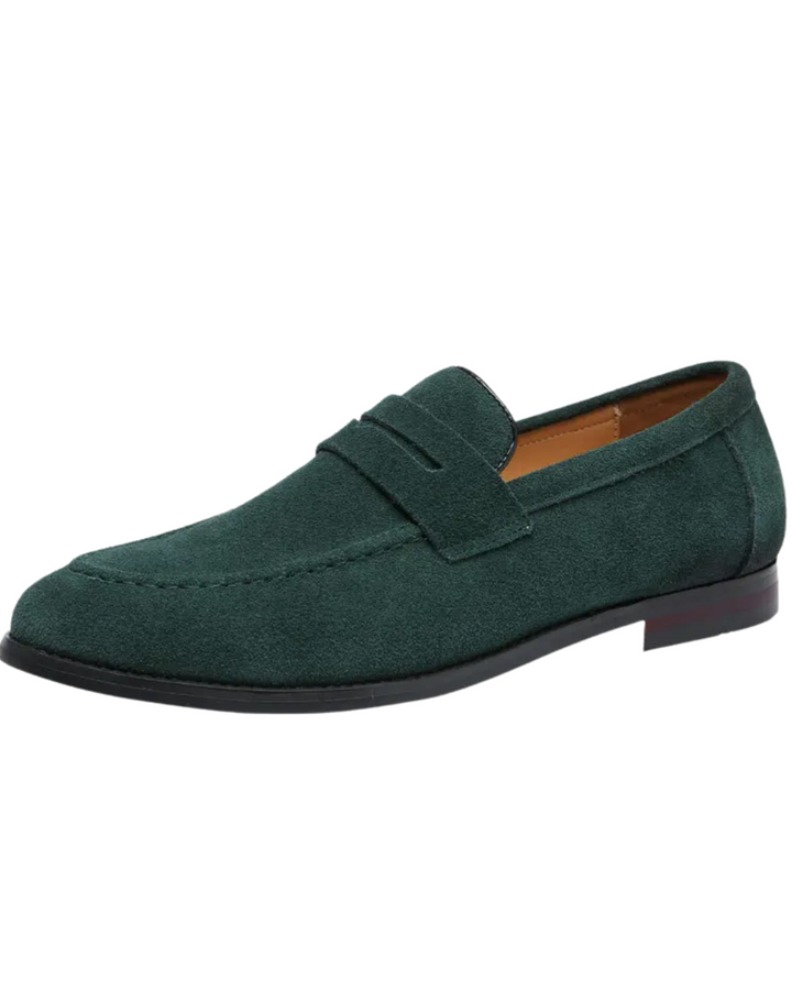 Mocassins de camurça para o verão