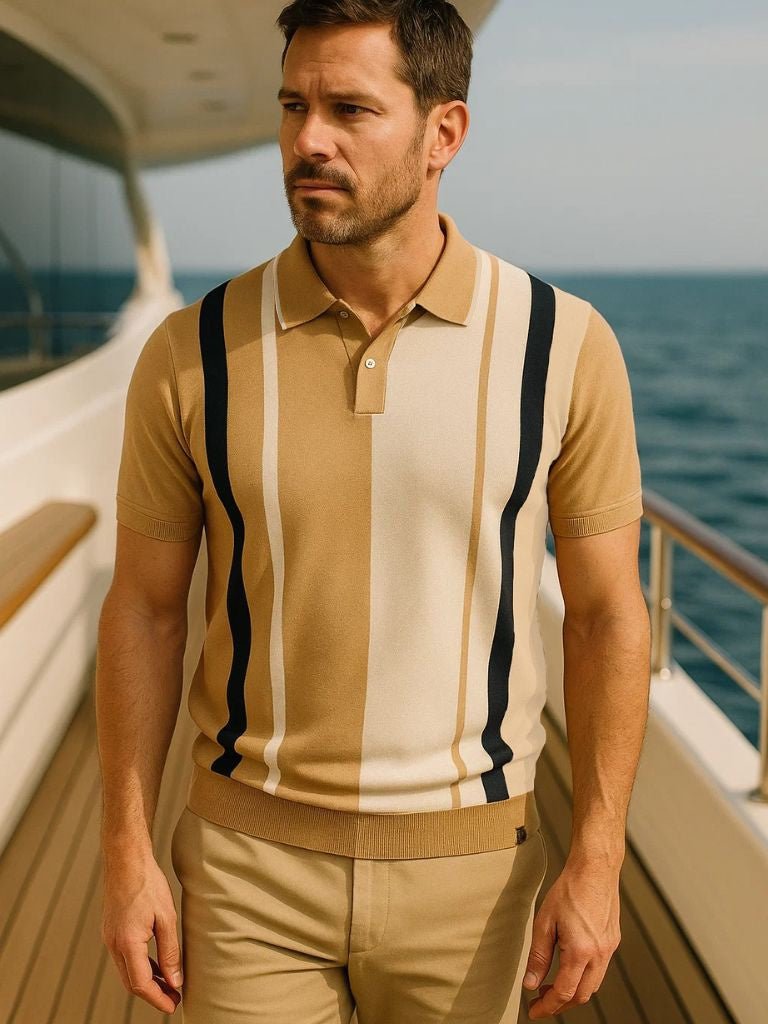Thomas™ | Retro Striped Polo
