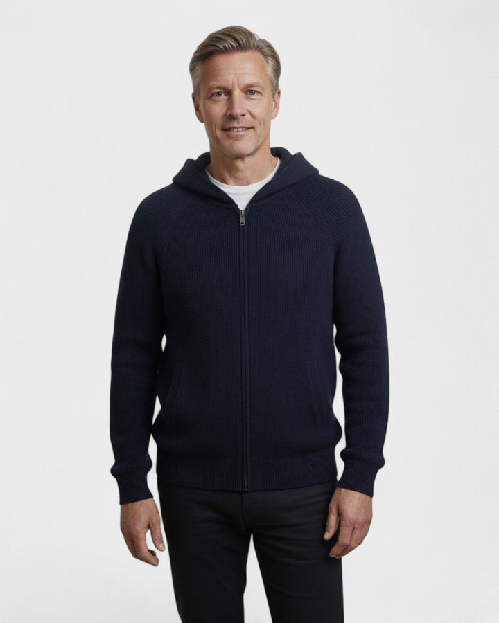 Tobias™ | Cardigan de lã merino
