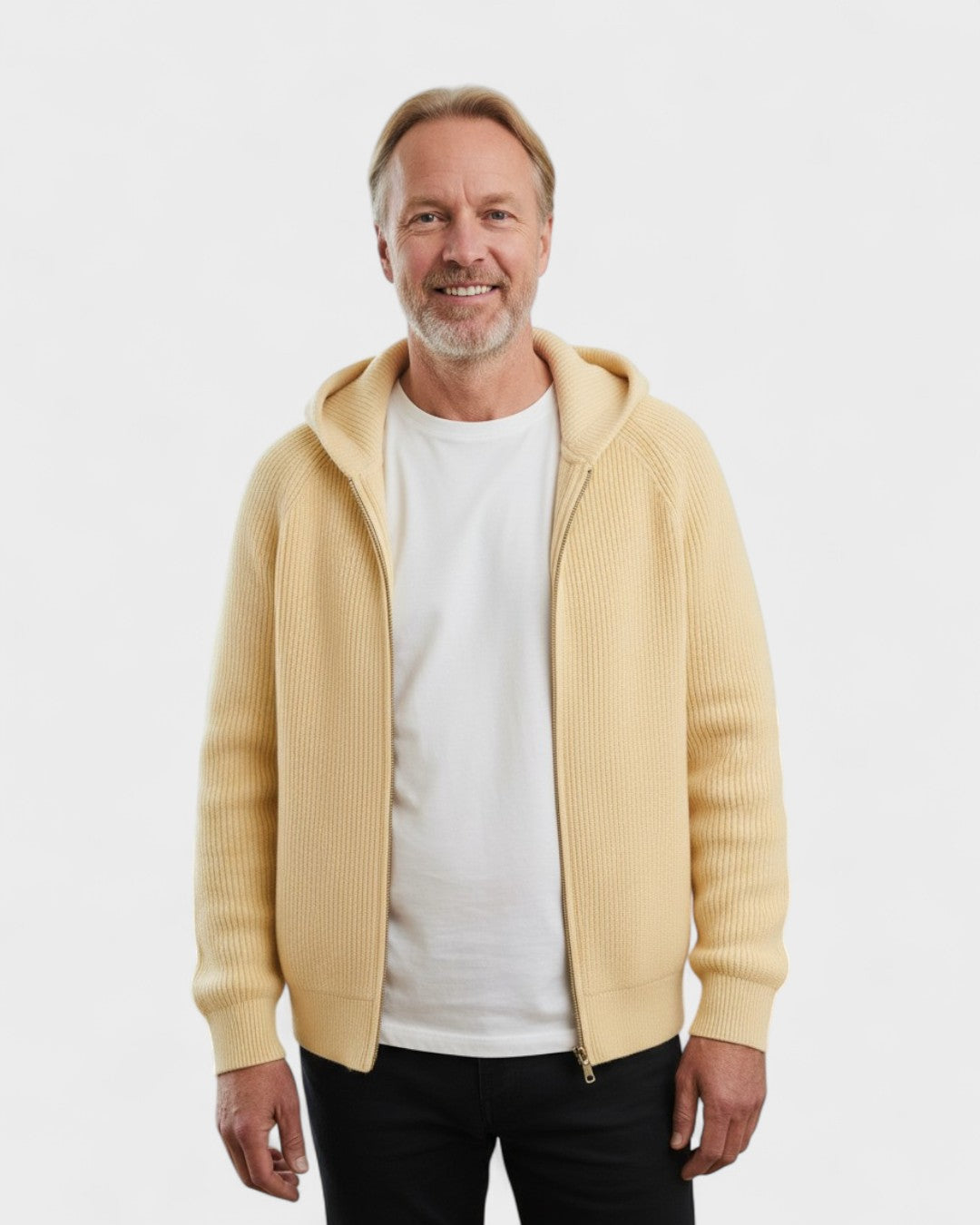Tobias™ | Cardigan de lã merino