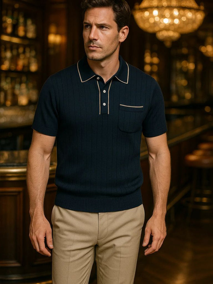 Tobias™ | Polo de Malha Old Money