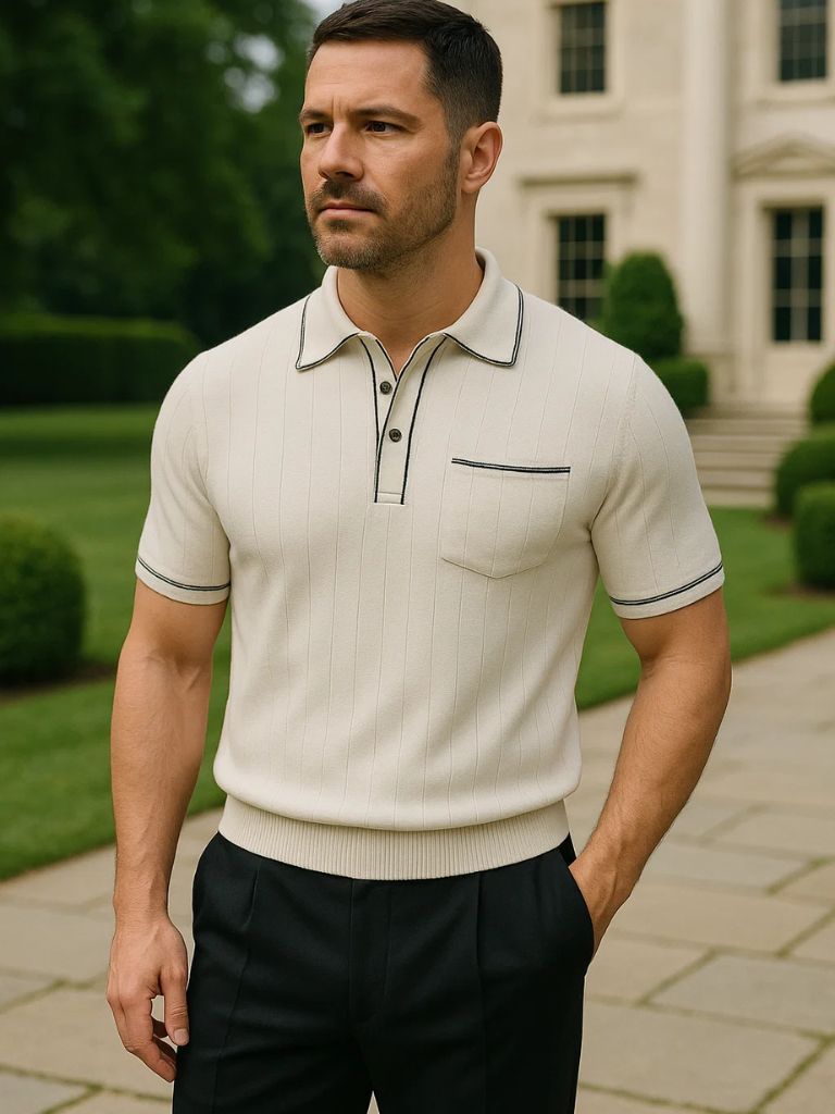 Tobias™ | Polo de Malha Old Money