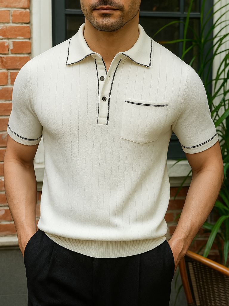 Tobias™ | Polo de Malha Old Money