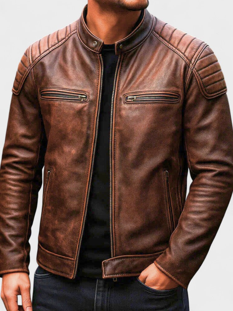 Troels™ | Casaco de pele premium