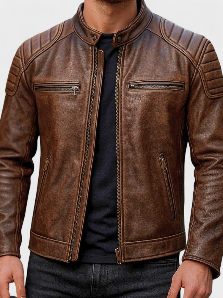 Troels™ | Casaco de pele premium