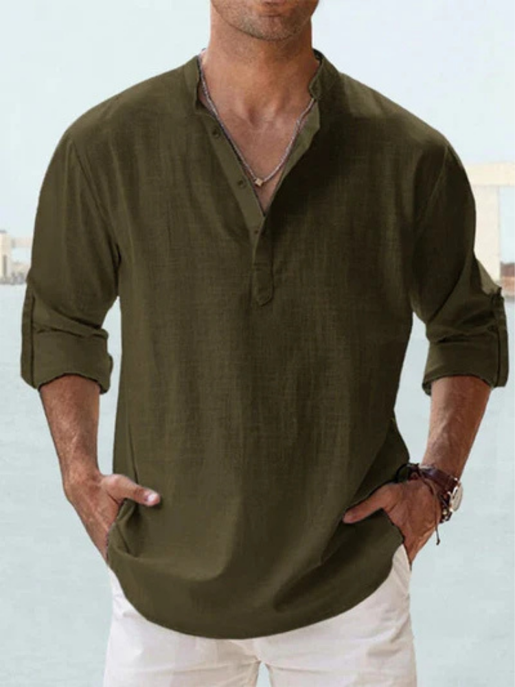 Cazel | Camisa de linho respirável