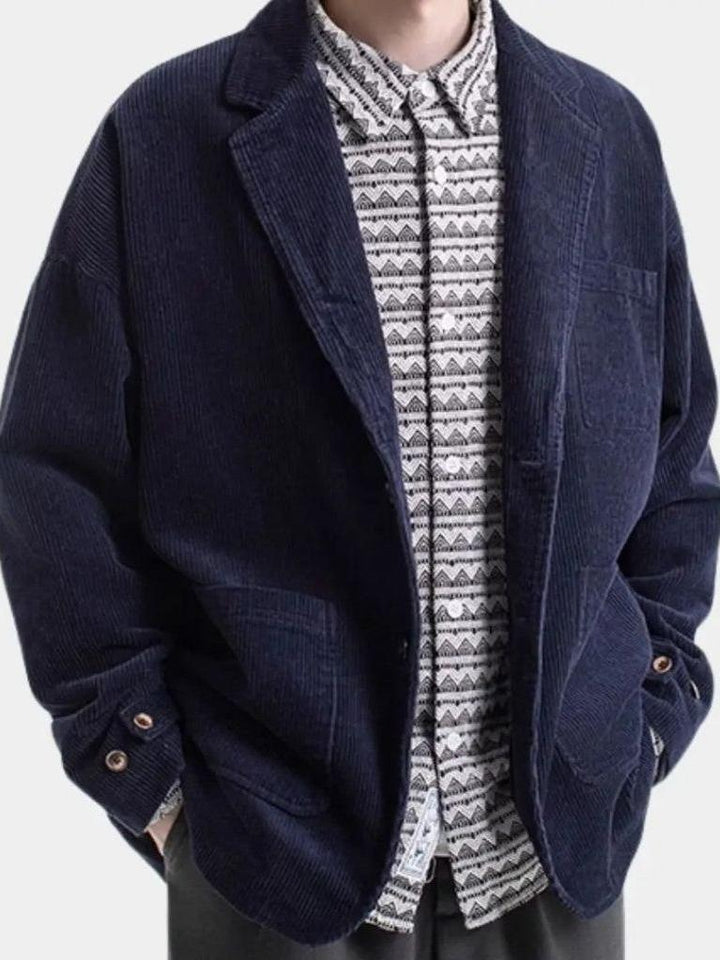 Victor™ | Blazer de Inverno em Veludo