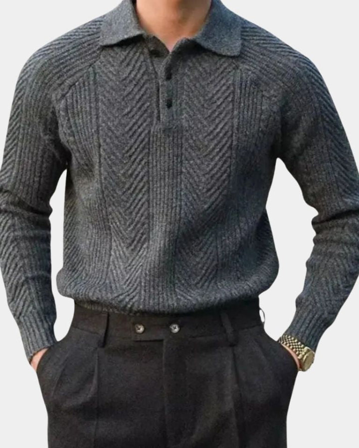 Viggo™ | Camisola de algodão com decote em V