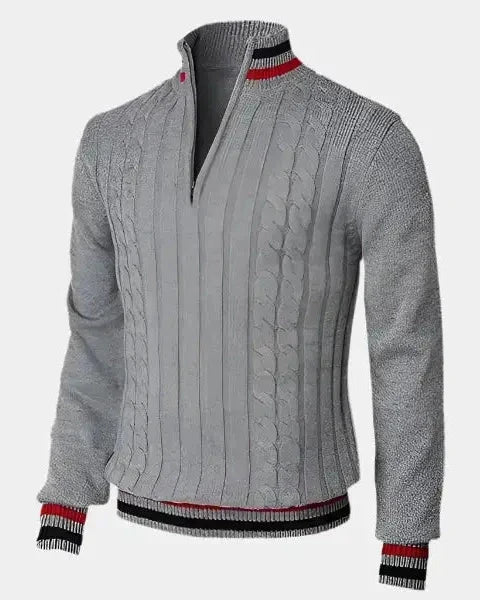 William™ | Camisola Básica de Gola Alta