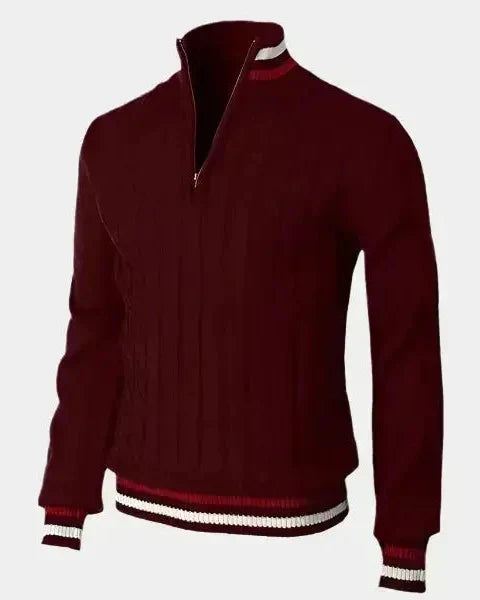 William™ | Camisola Básica de Gola Alta