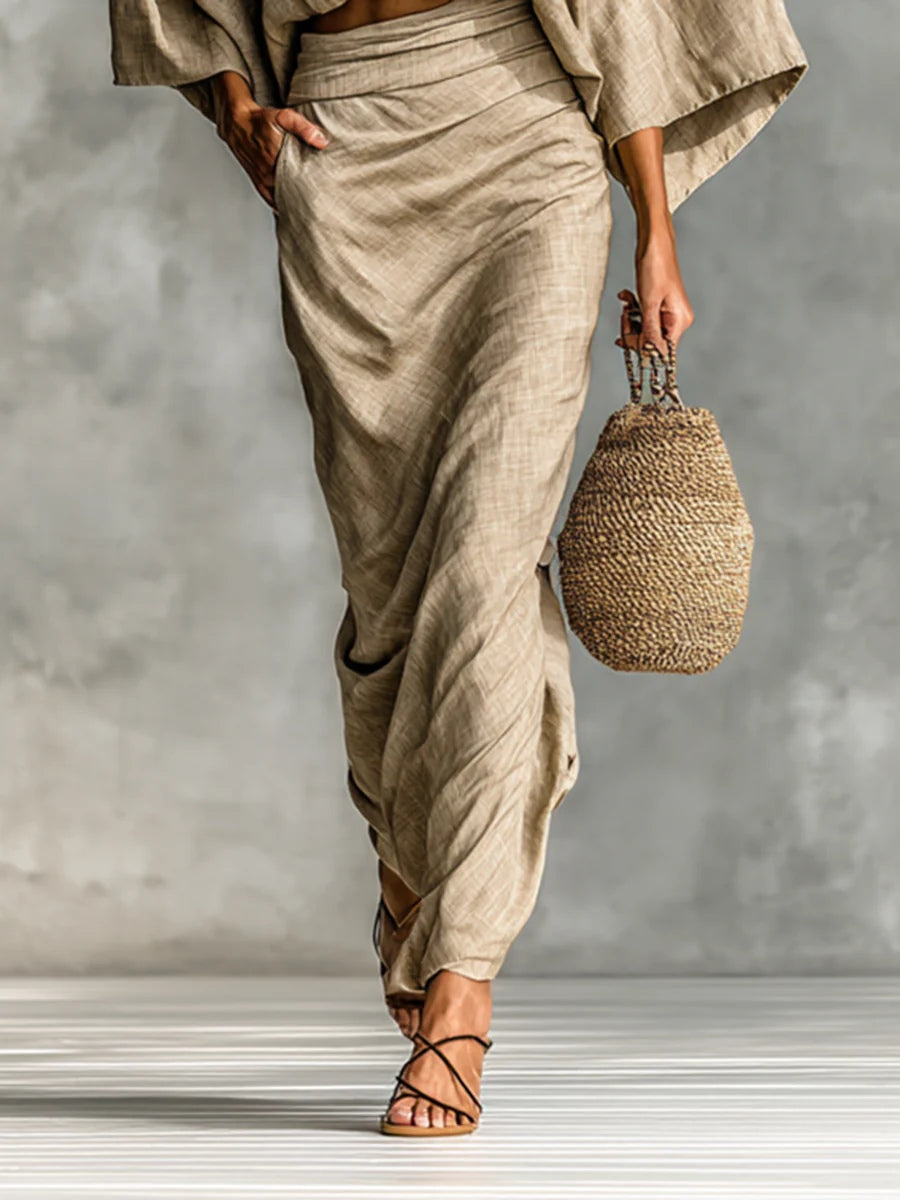Giulia | Conjunto elegante com saia