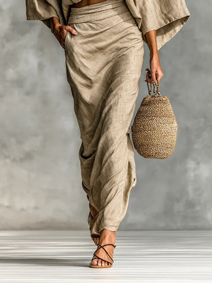 Giulia | Conjunto elegante com saia