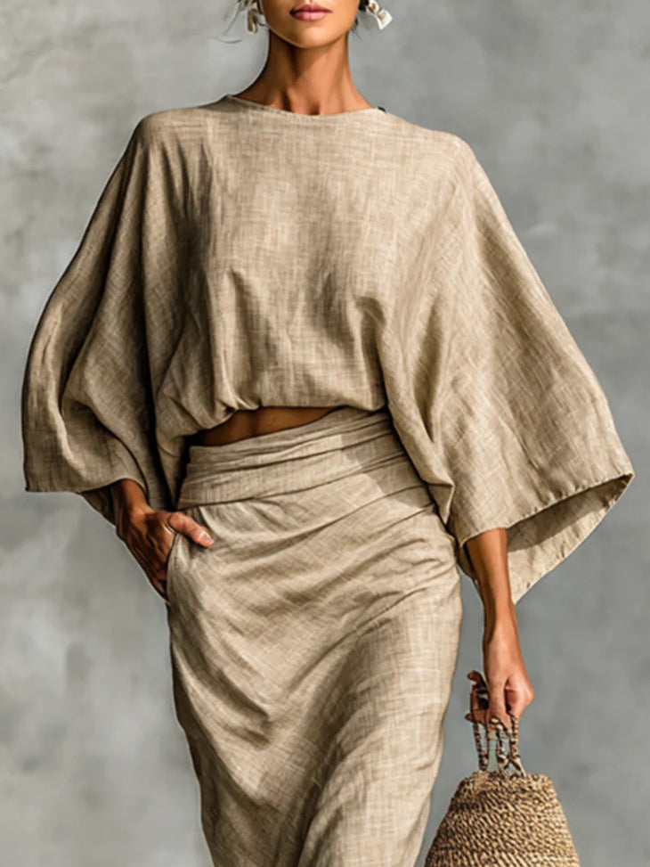 Giulia | Conjunto elegante com saia