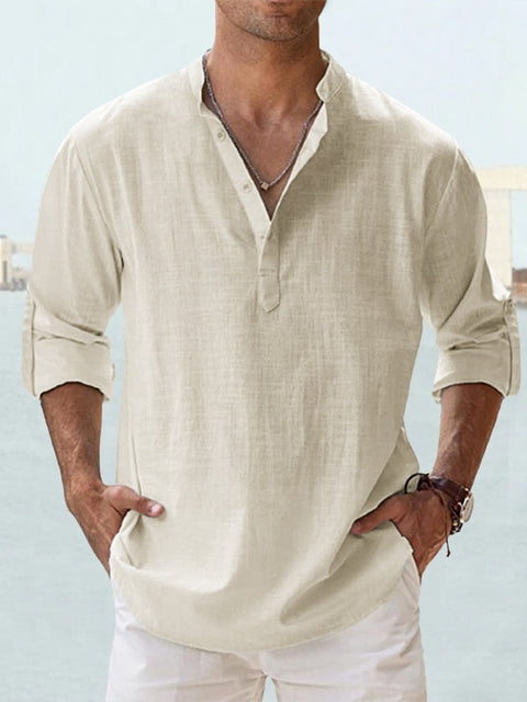 Lenoir™ | Camisa de linho respirável