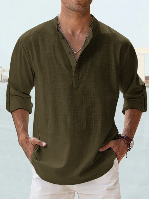Lenoir™ | Camisa de linho respirável