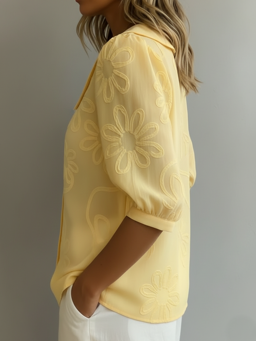 Zélia - Blusa Leve e Colorida
