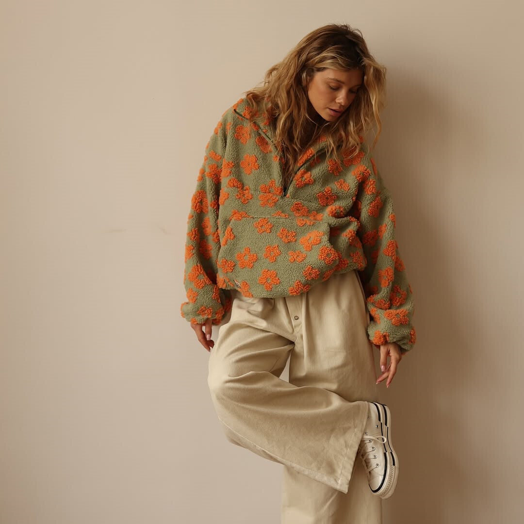 Daisy™ | Pullover de lã polar Bloom