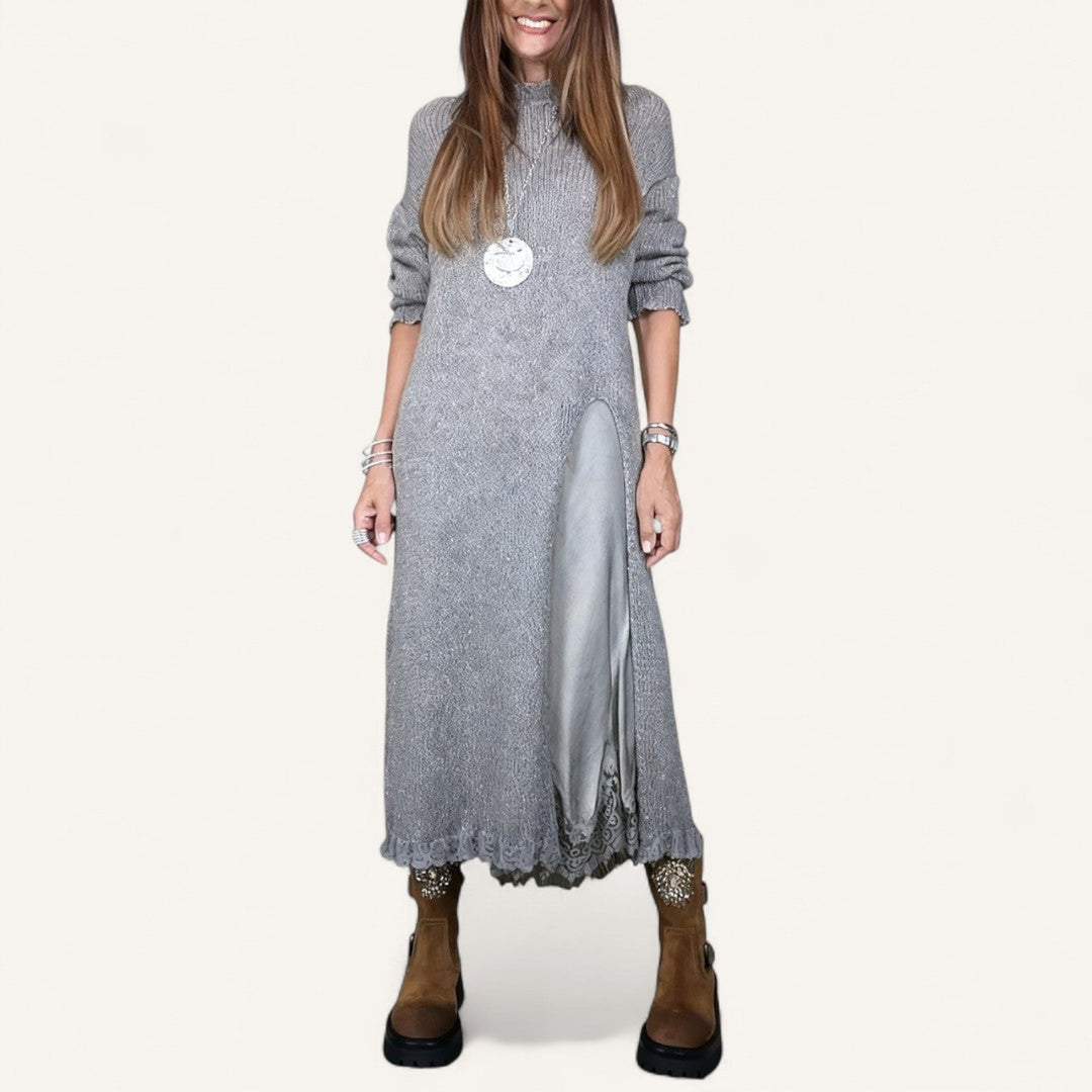 Helena | Conjunto de malha e vestido