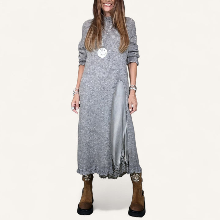 Helena | Conjunto de malha e vestido