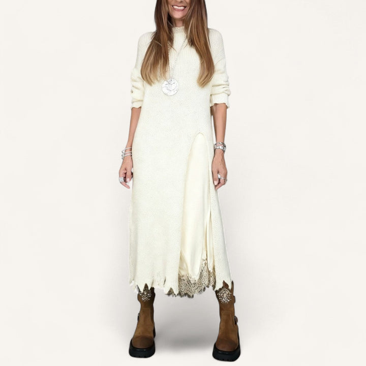 Helena | Conjunto de malha e vestido