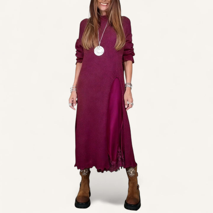 Helena | Conjunto de malha e vestido