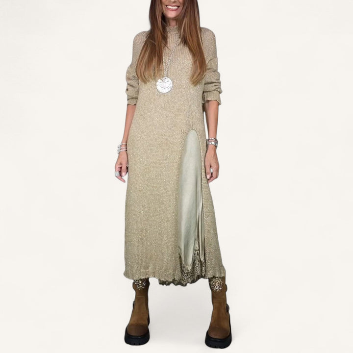Helena | Conjunto de malha e vestido