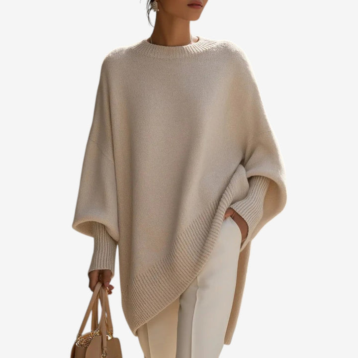 Hannelore – Pullover macio com decote redondo