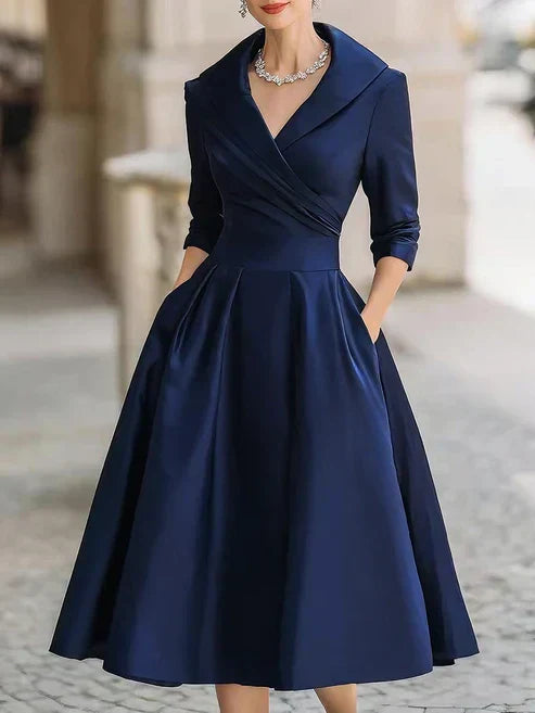 Alicia - Vestido midi elegante