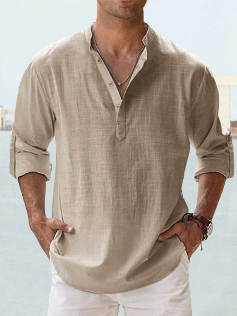 Lenoir™ | Camisa de linho respirável