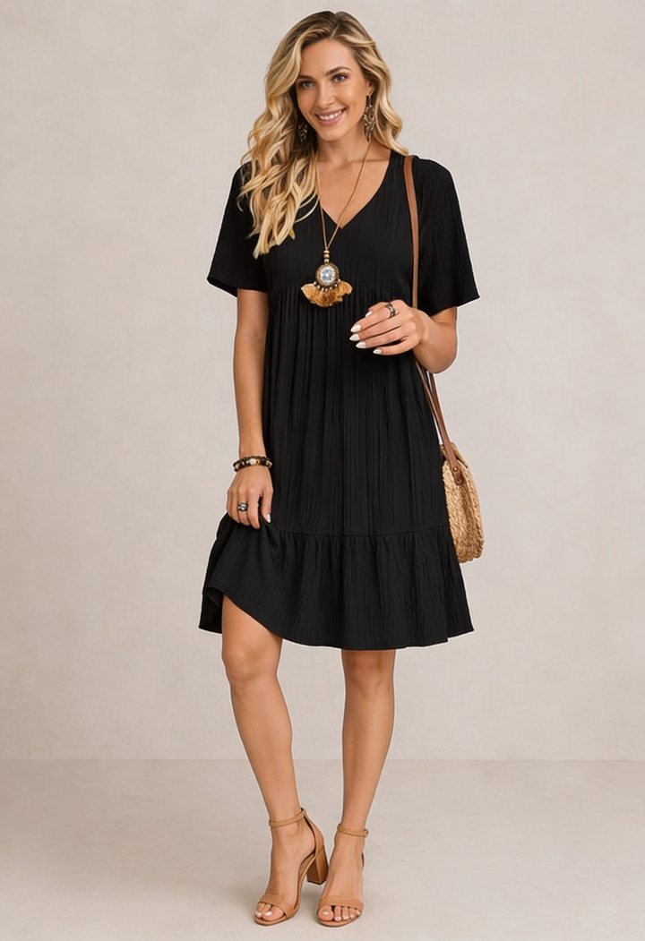 Renata - Mini Vestido Boho