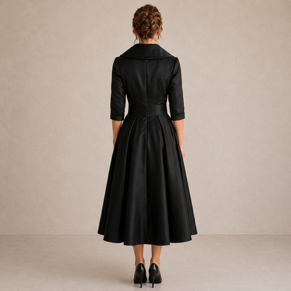 Alicia - Vestido midi elegante